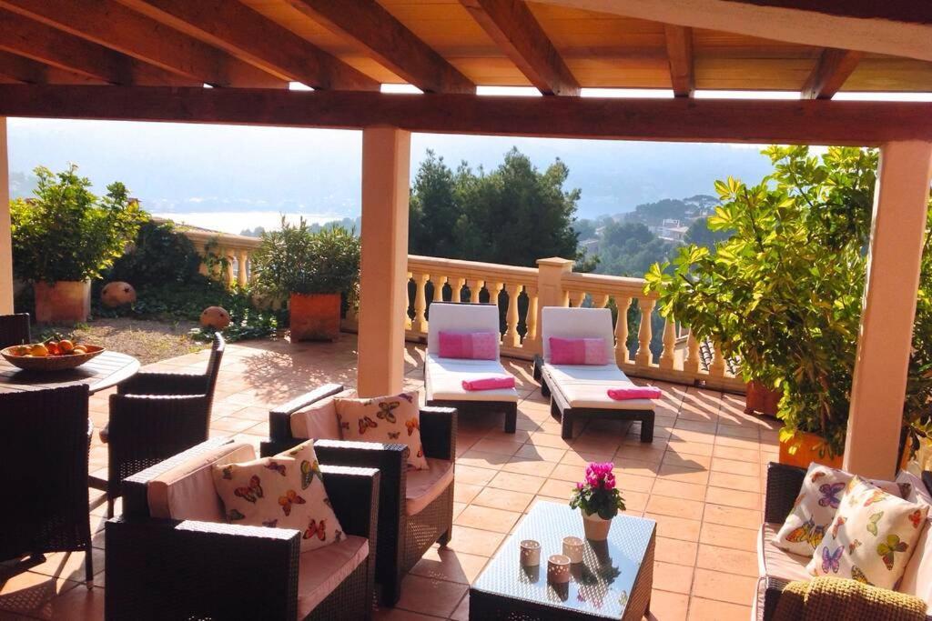 Apartamento Gran Terraza Privada Y Vistas Al Mar Puerto de Sóller Zewnętrze zdjęcie
